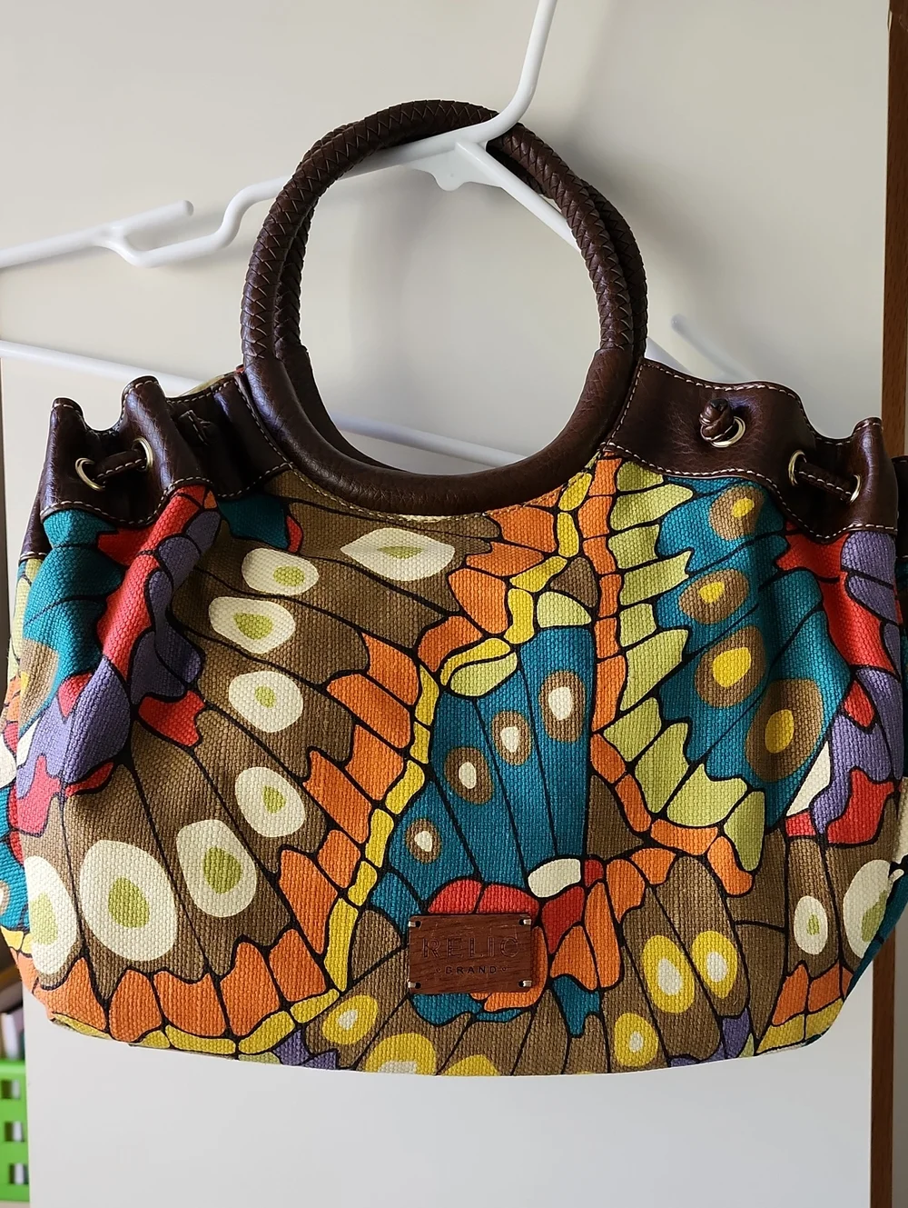 Relic Fabric Print Satchel